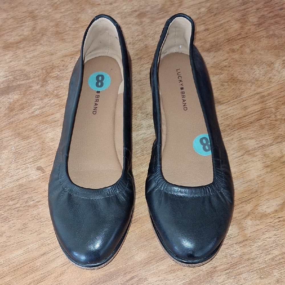 Lucky Brand Women's Classic Black Loafers